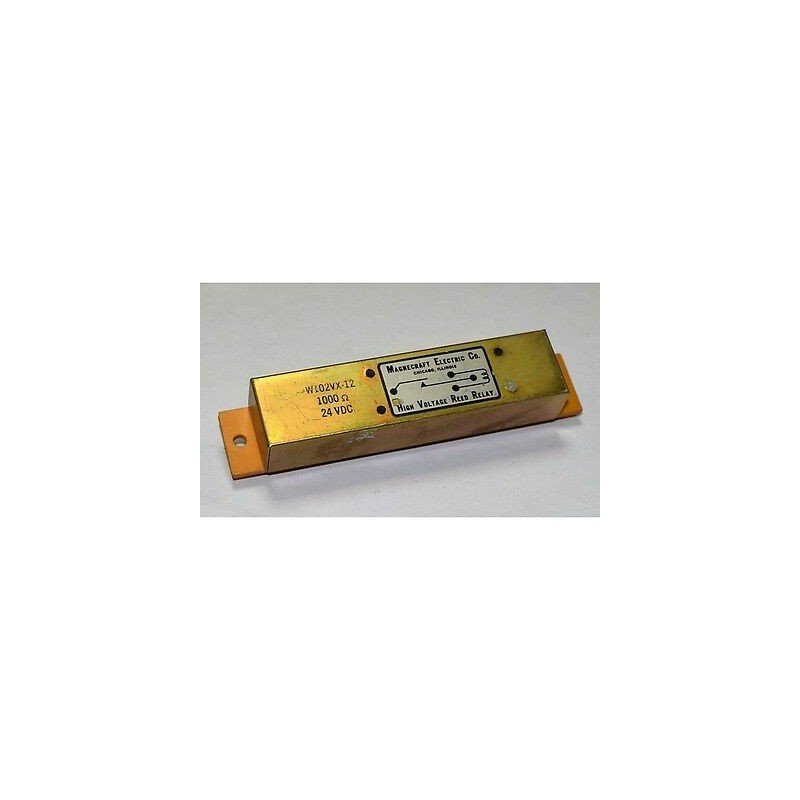 W102VX-12 1000Ohm 24VDC High Voltage Reed Relay Magnecraft