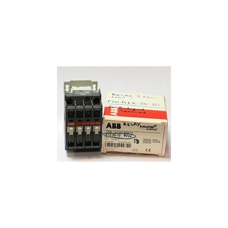 A12-30-10 ABB CONTACTOR 110V 50HZ