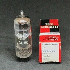 ECL80  ELECTRON VACUUM TUBE VALVE ITT LORENZ