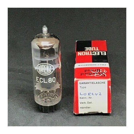 ECL80  ELECTRON VACUUM TUBE VALVE ITT LORENZ