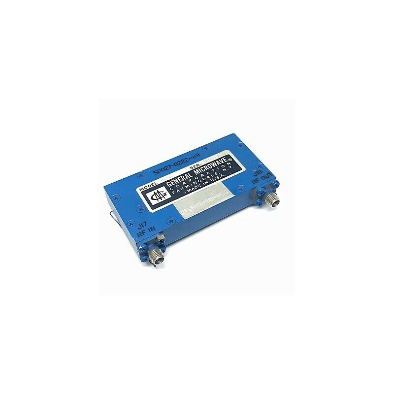 6625010889721 962-1213Mhz PIN MODULATOR GENERAL MICROWAVE 1539