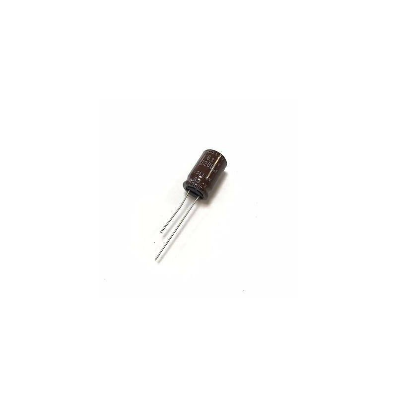 2200uF 6.3V LRV 105C Electrolytic Capacitor