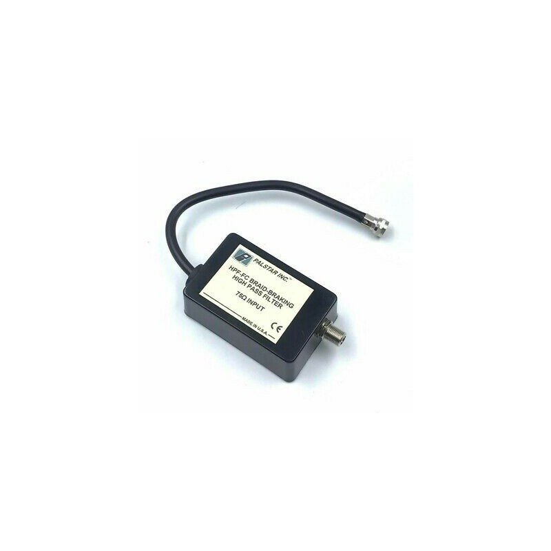 75Ohm HPF-FC BRAID BRAKING HIGH PASS FILTER PALSTAR