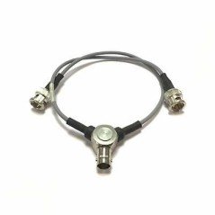 BNC TEE T ADAPTER CABLE ASSEMBLY V7442 CPE