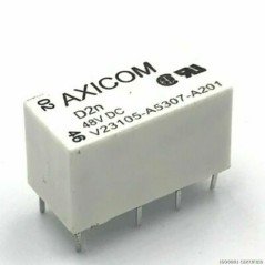 48V 3A DPDT NON LATCHING LOW SIGNAL RELAY V23105-A5307-A201 V23105A5307A201