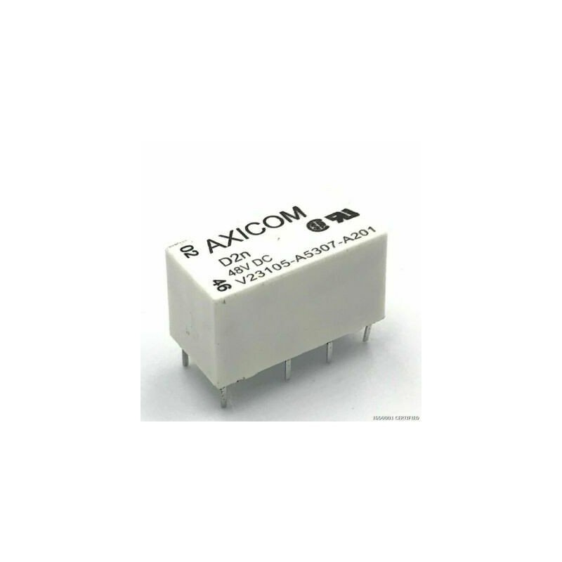 48V 3A DPDT NON LATCHING LOW SIGNAL RELAY V23105-A5307-A201 V23105A5307A201