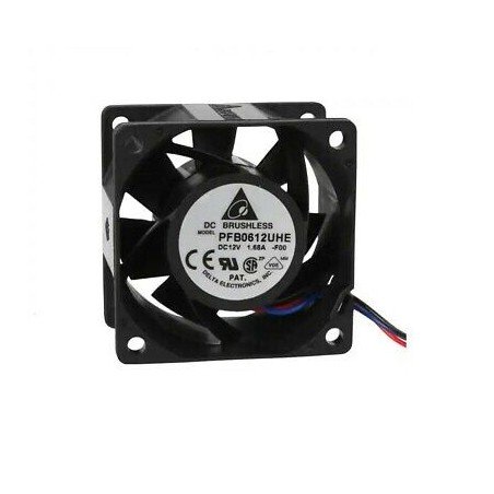 PFB0612UHE DELTA 12V 60x60x38mm COOLING FAN 