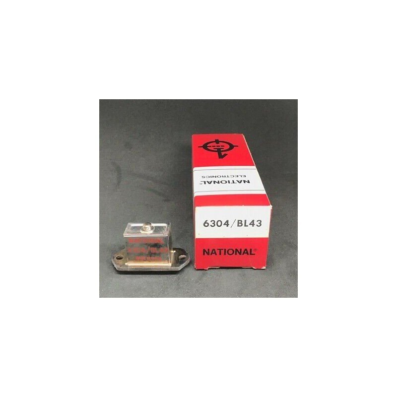 6304/BL43 ELECTRON VACUUM TUBE VALVE NATIONAL