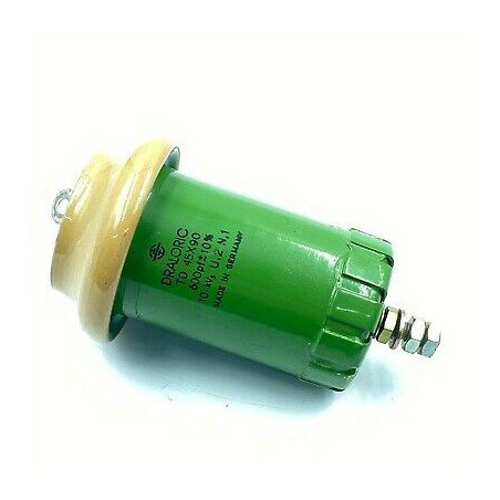 600pf 10kV 10% TD45X90 DOORKNOB CAPACITOR HIGH VOLTAGE  DRALORIC