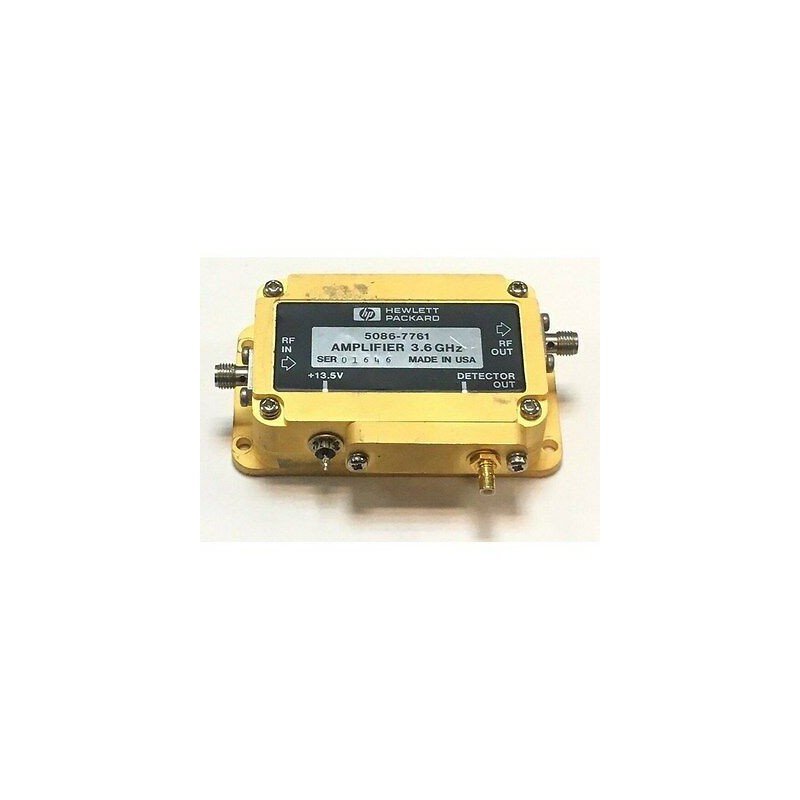 3.6Ghz Po 12dBm Gain 19db 13.5V Microwave Amplifier HP 5086-7761