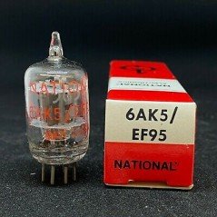6AK5 EF95 ELECTRON VACUUM TUBE VALVE NATIONAL