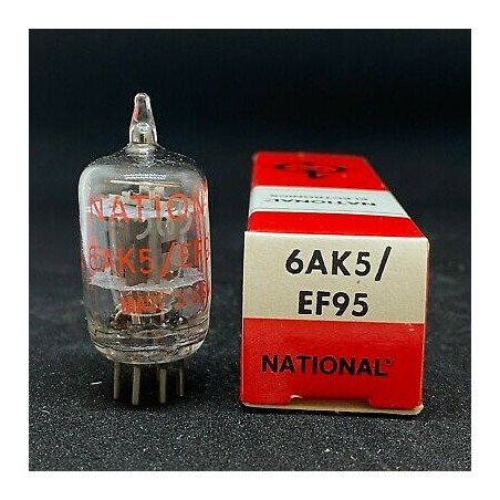 6AK5 EF95 ELECTRON VACUUM TUBE VALVE NATIONAL