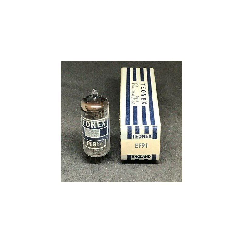 EF91 EF-91 Teonex Electron Vacuum Tube Valve