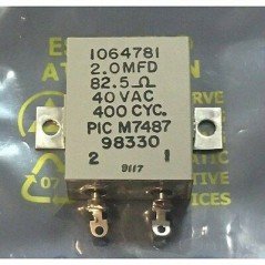2uF 82.5Ohm 40VAC 400HZ Metal Film Capacitor 1064781