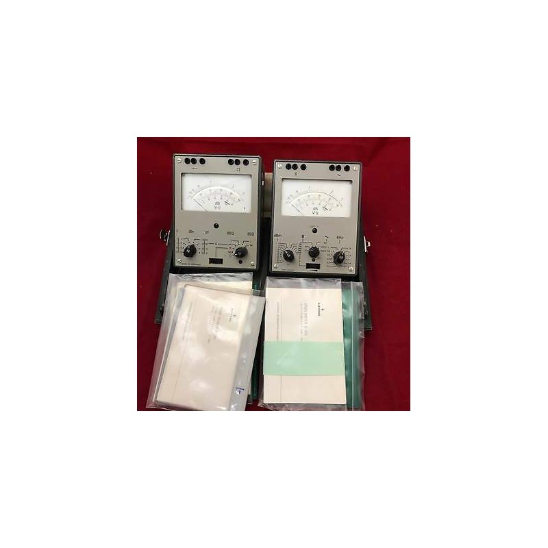 D355 LEVEL METER AND W330 OSCILLATOR SIEMENS IN CASE
