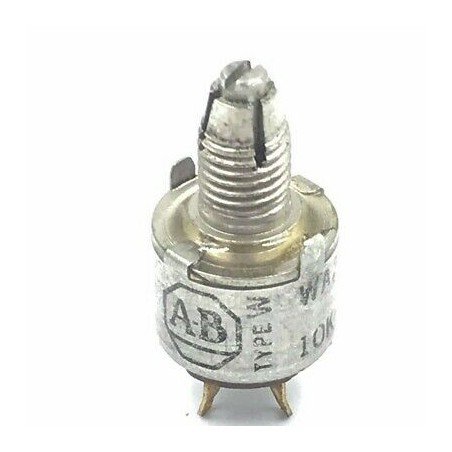 10KOhm 0.5W Single Turn Goldpin Potentiometer Type W Allen Bradley WA2M028S103UC