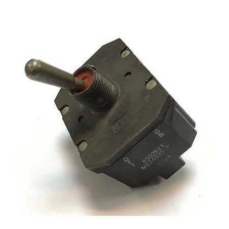 TOGGLE SWITCH, 4PST, MOMENTARY, 18A, 28VDC 8502K11 MS24525-30