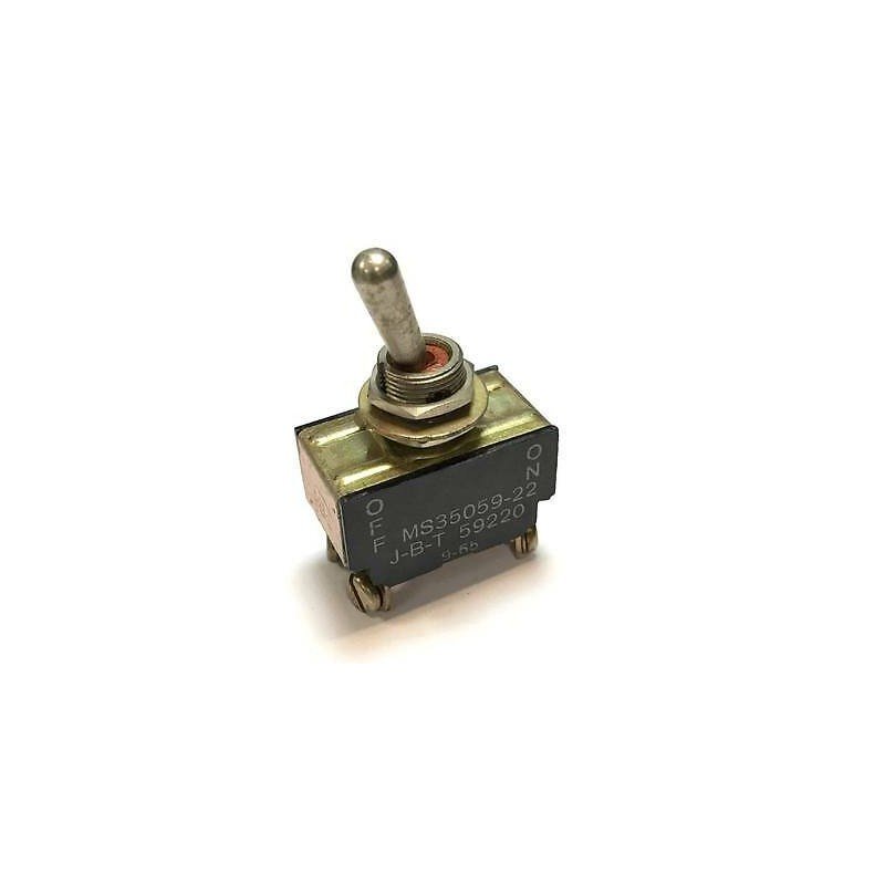 ON OFF TOGGLE SWITCH JBT 59220 MS35059-22