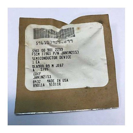 JAN 1N2153 DIODE MILS PSEC 5961009012299