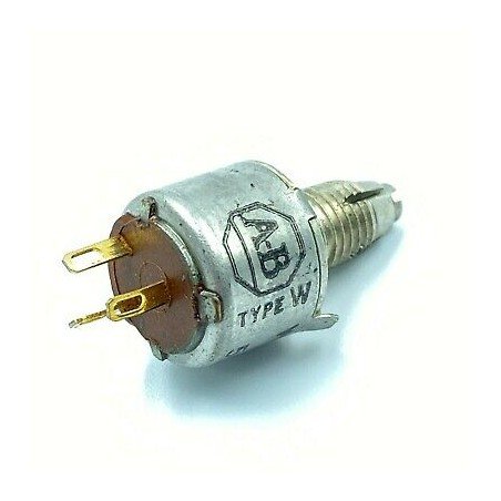500Ohm 0.5W Single Turn Goldpin Potentiometer Type W Allen Bradley WA2M028S501UC