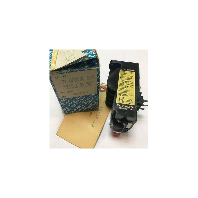 0 LOAD RELAY AXTO MTE 01000130009