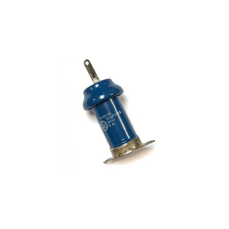 260PF 5KV 10% DOORKNOB CAPACITOR VALVO TE20/50