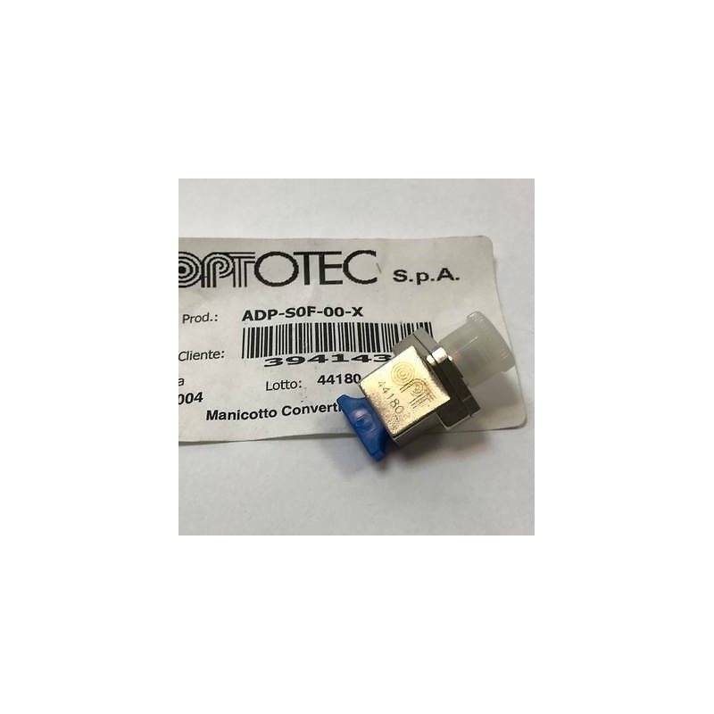 OPTOTEC ADAPTER SC TO FC OPTICAL FIBER OPTIC ADAPTER MADE IN ITALY ADP-S0F-00-X