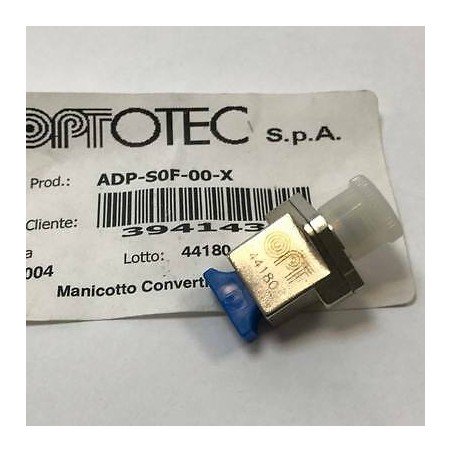 OPTOTEC ADAPTER SC TO FC OPTICAL FIBER OPTIC ADAPTER MADE IN ITALY ADP-S0F-00-X
