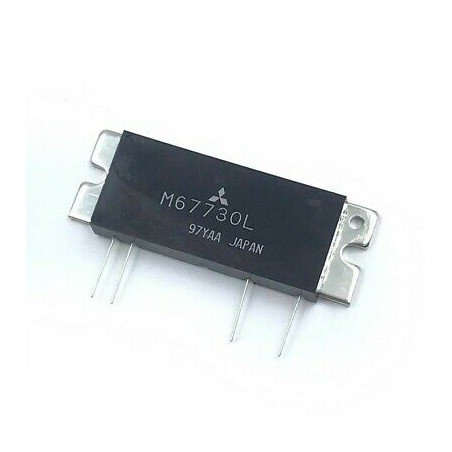 M67730L Mitsubishi RF Power Module Fet Power Amplifier 30W 174-200MHZ
