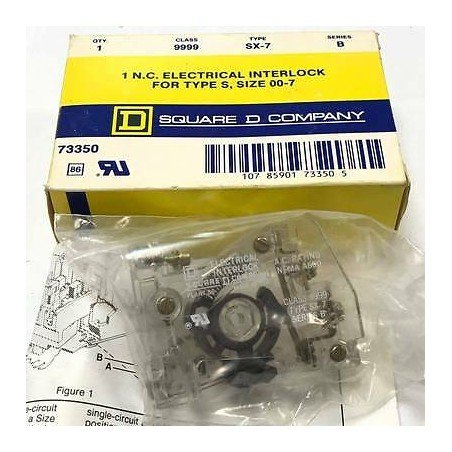 SQUARE D SX-7 CLASS 9999 SERIES B INTERLOCK