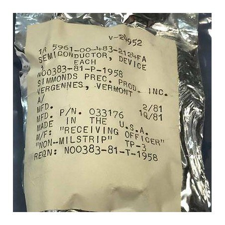 1N965B Motorola 5961-00-483-2124 033176 SEMICONDUCTOR DEVICE