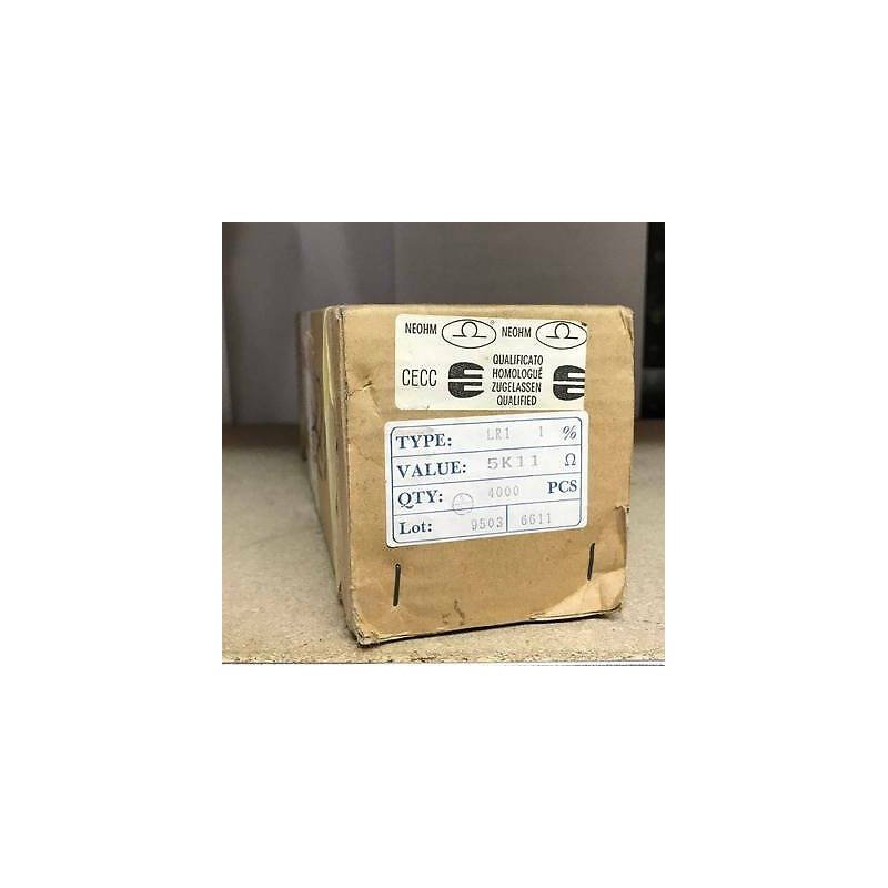 5.11KOHM 5K11 1% RESISTOR METAL FILM NEOHM 4000pcs