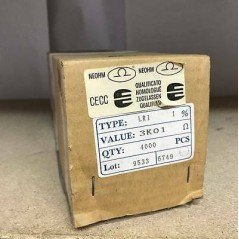 3.01KOHM 3K01 1% LR1 METAL FILM RESISTORS NEOHM 4000pcs