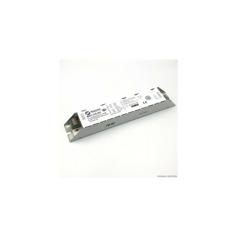 MAGNETEK POWER ONE BBT-118 IS1 ELECTRONIC BALLAST FLUORESCENT LAMPS T8 1X18W
