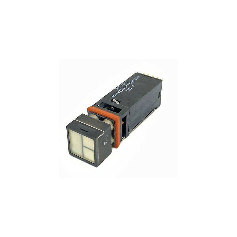 PUSH BUTTON SWITCH AERSPACE 8008A1C2E4J3L2M1N12(GYY)