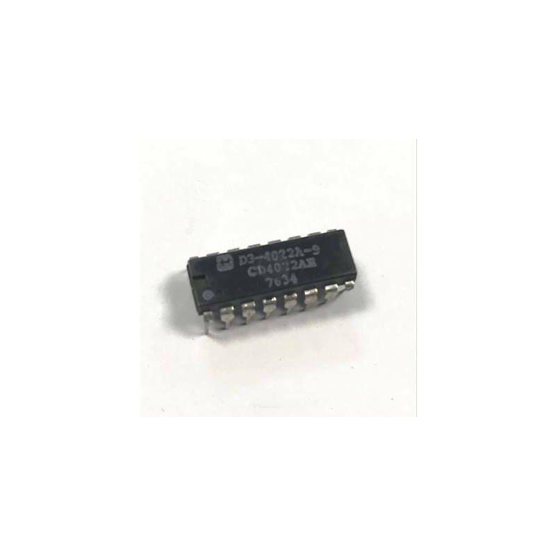 CD4022AE INTEGRATED CIRCUIT HARRIS