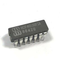 HCF4013BFIA CERAMIC INTEGRATED CIRCUIT SGS