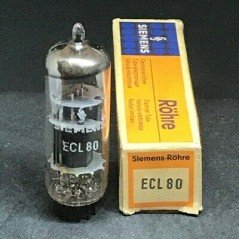 ECL80 6AB8  ELECTRON VACUUM TUBE VALVE SIEMENS