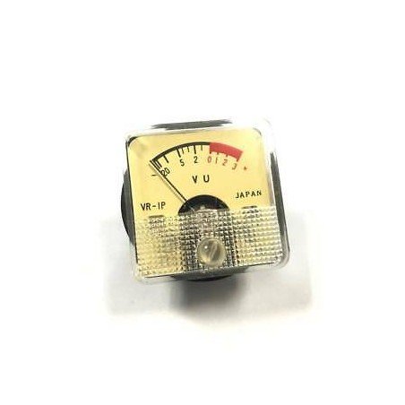 -20/+3 VU Panel Meter KYORITSU VR-1P Japan Height:3cm Width:3cm Length:3cm