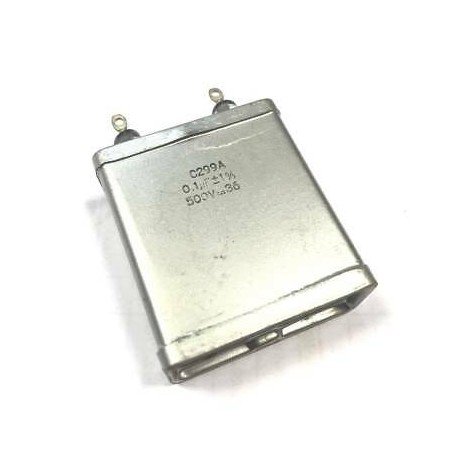 0.1uF 1% 500V Paper In Oil Capacitor C299A