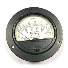 1000Ohm/V Ohmmeter Panel Meter Model 666-HH S/N 30356 TRIPLET