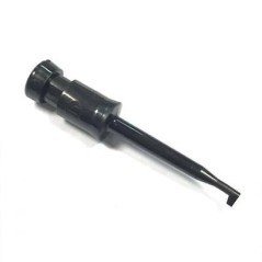 Black clip-on low voltage compact probe Hirschmann