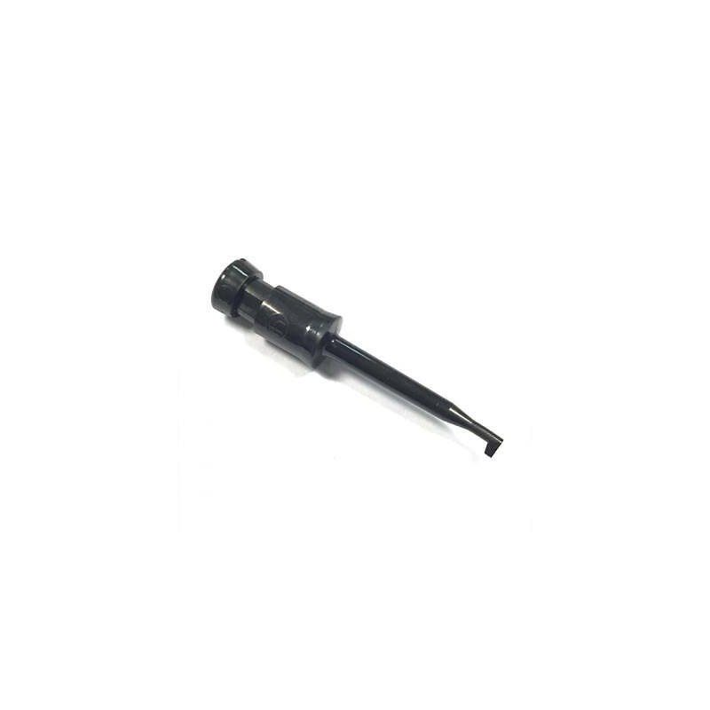 Black clip-on low voltage compact probe Hirschmann