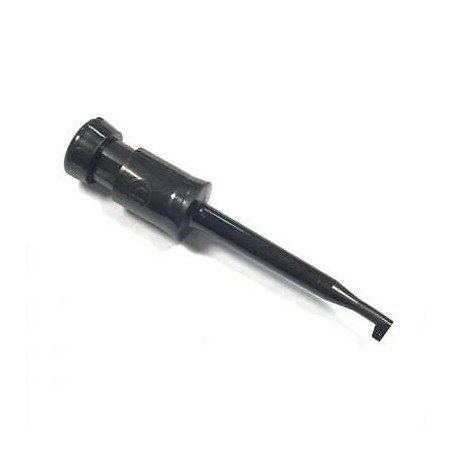 Black clip-on low voltage compact probe Hirschmann