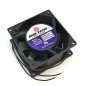 200-230V 0.07A 80x80x38mm ALU Cooling Fan Motor Max Flow 8038A2