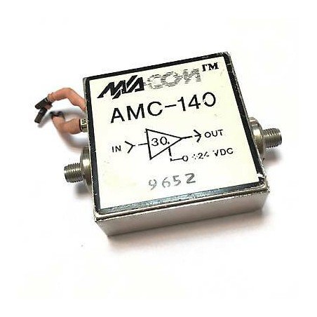 5-200Mhz G:23DB SMA POWER AMPLIFIER MACOM AMC-140