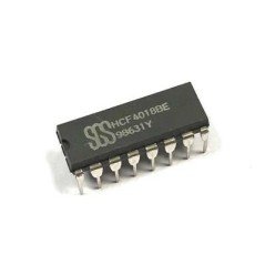 HCF4018BE Integrated Circuit SGS