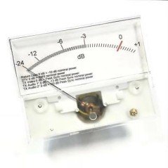 -27/+1 dB Panel Meter Sifam FSD-1mA S/N 139629/2-003 FL Lenght:9.3cm Height:7.2c