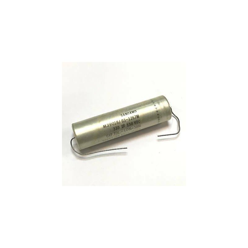 330uF 150V Sangamo Axial Capacitor  M39018/03-1267M