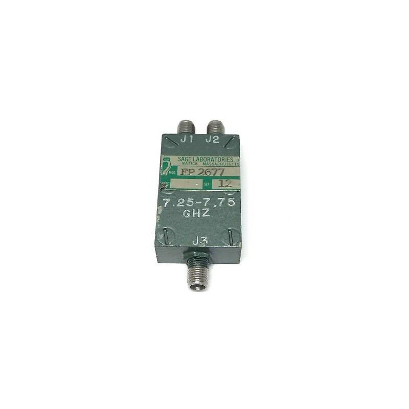 7.25-7.75Ghz 7250-7750Mhz SMA 1-2 Power Splitter Combiner SAGE FP2677